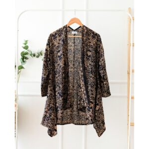 Long Sleeve Batik Outer – Dark Collection